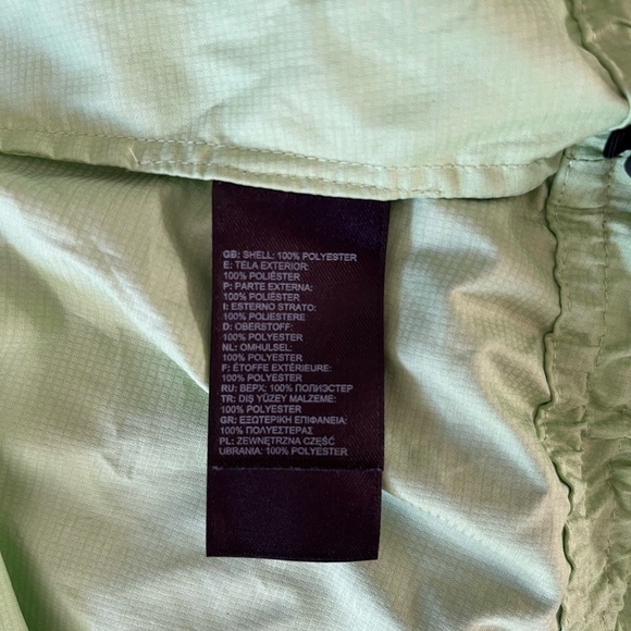 The North Face WindWall Lime Green Hoodie Jacket Women’s M - Picture 8 of 11